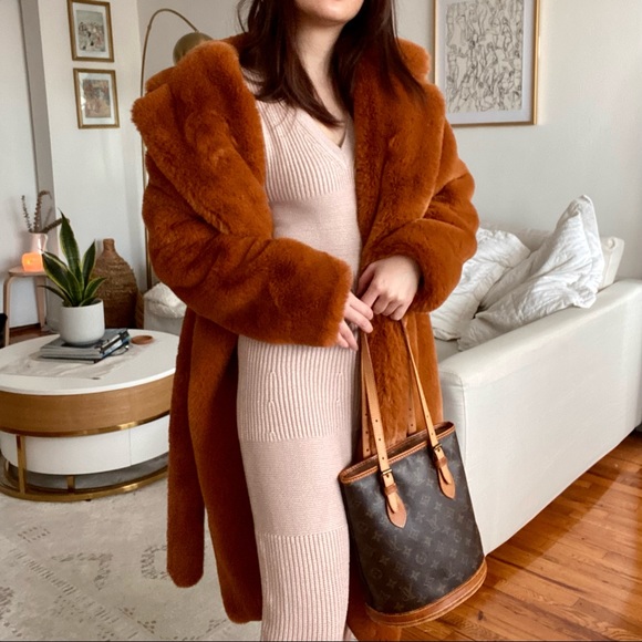 Forever 21 Jackets & Blazers - Forever 21 Faux Fur Longline Coat